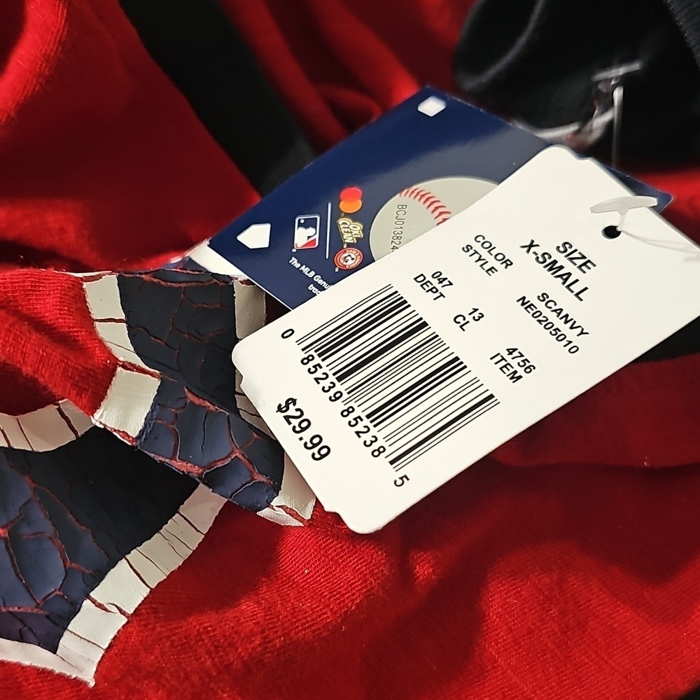 Boston Red Sox V Neck Shirt‎ Size XS New - Picture 3 of 6